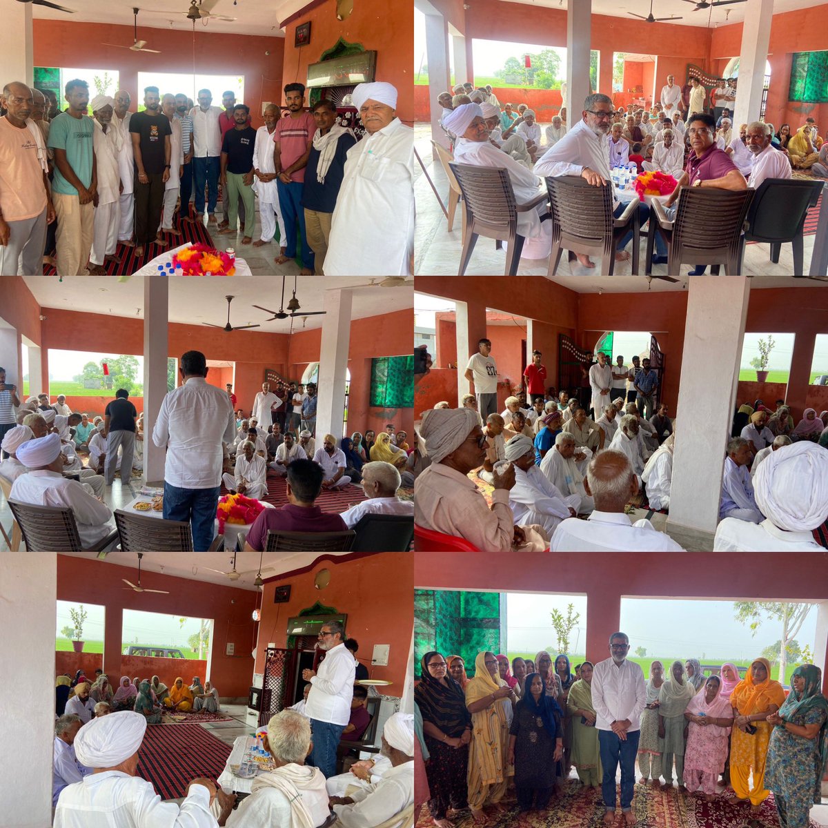 MandeepSChatha's tweet photo. पिहोवा हल्के के गाँव सूरजगढ़ में कांग्रेस पार्टी के हाथ से हाथ जोड़ों अभियान के तहत आयोजित कार्यक्रम में शामिल हुआ।
आप सभी कार्यकर्ता साथियों एवं ग्रामवासियों का बहुत-बहुत धन्यवाद, आभार। 

#हाथ_से_हाथ_जोड़ो https://t.co/k1zTqAmoer