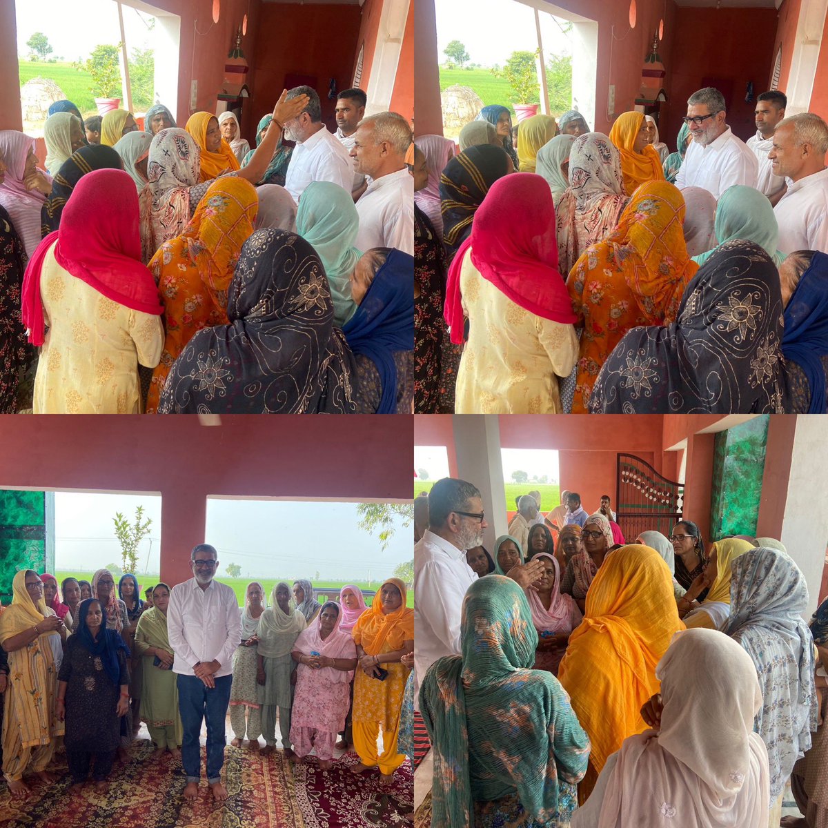 पिहोवा हल्के के गाँव सूरजगढ़ में कांग्रेस पार्टी के हाथ से हाथ जोड़ों अभियान के तहत आयोजित कार्यक्रम में शामिल हुआ।
आप सभी कार्यकर्ता साथियों एवं ग्रामवासियों का बहुत-बहुत धन्यवाद, आभार। 

#हाथ_से_हाथ_जोड़ो