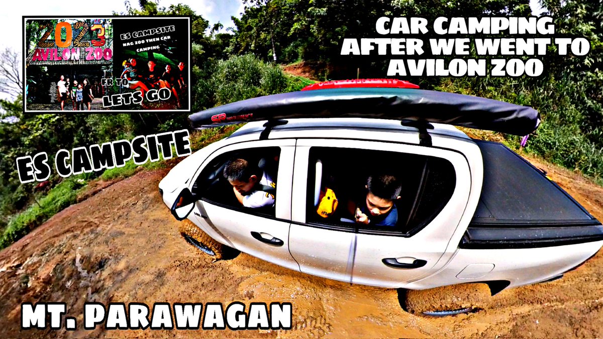 BlanzaHamilton's tweet photo. ‼️ NEW VLOG ALERT ‼️

New Video blog natin car camping at dumaan tayo sa Avilon Zoo then E.S. Campsite 

Thank you mga Lodi! 😎
yt vlog link: https://t.co/b3BSCNqTc2 #carcamping #overland #YouTube #Trending #hilux #escampsite https://t.co/LoH4YZDbzM