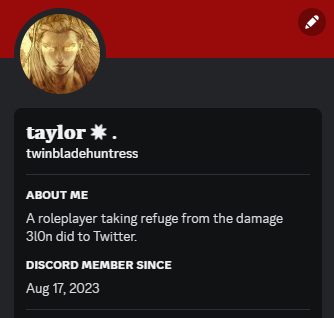 HydrusVenatrix's tweet photo. || I made a secondary Discord page for all my RP purposes. Hit this up. https://t.co/GGYg3Jp4xV
