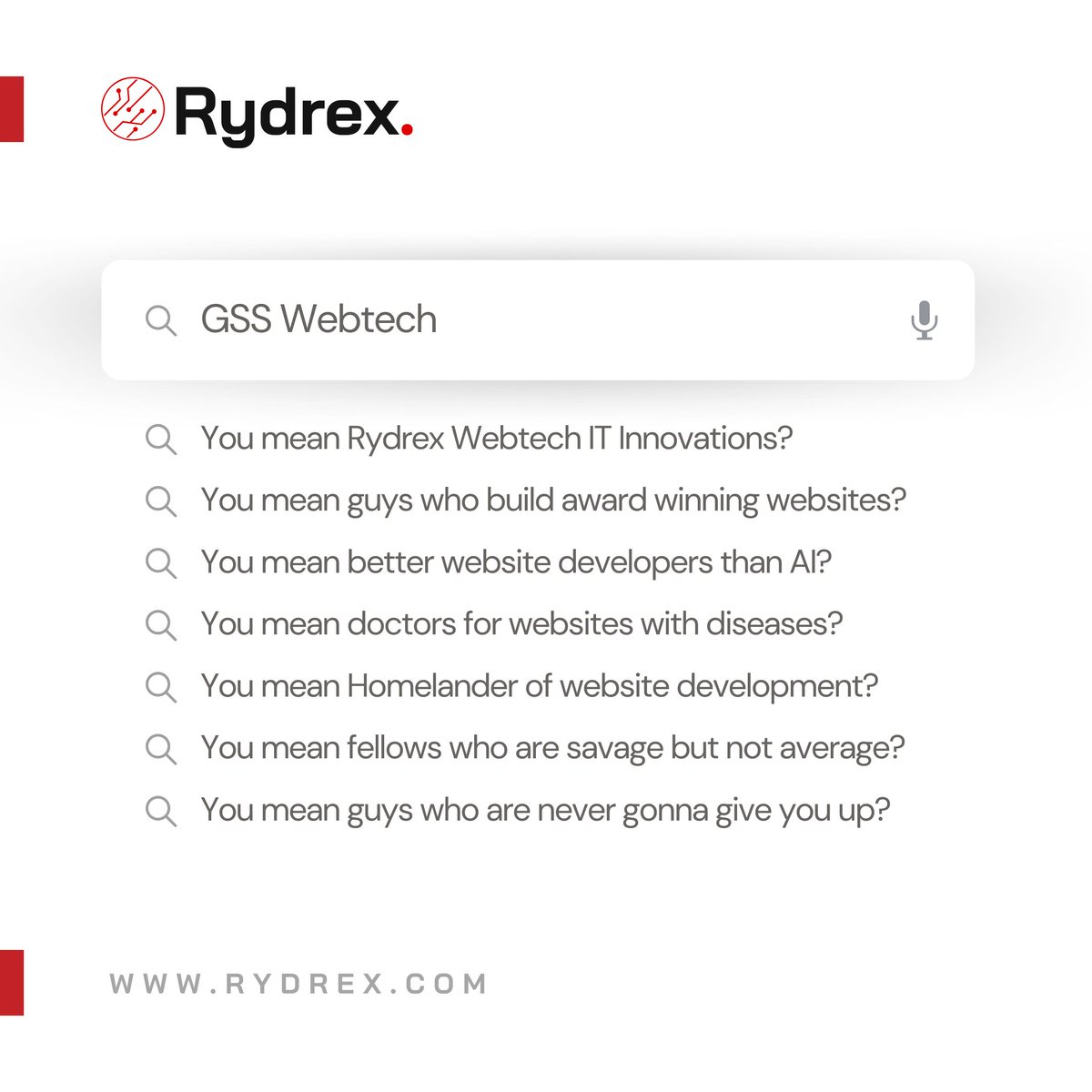 Join us as we transform pixels into experiences, technology into art, and GSS into Rydrex. 🎨💡🔥🌐🌠📱
#NewNarrative #RydrexStory #InnovationIgnited #RydrexJourney #DigitalEmpowerment #RydrexImpact #MoreThanAName #RydrexUnleashed #InnovateWithUs #DigitalDreamTeam #MyRydrex