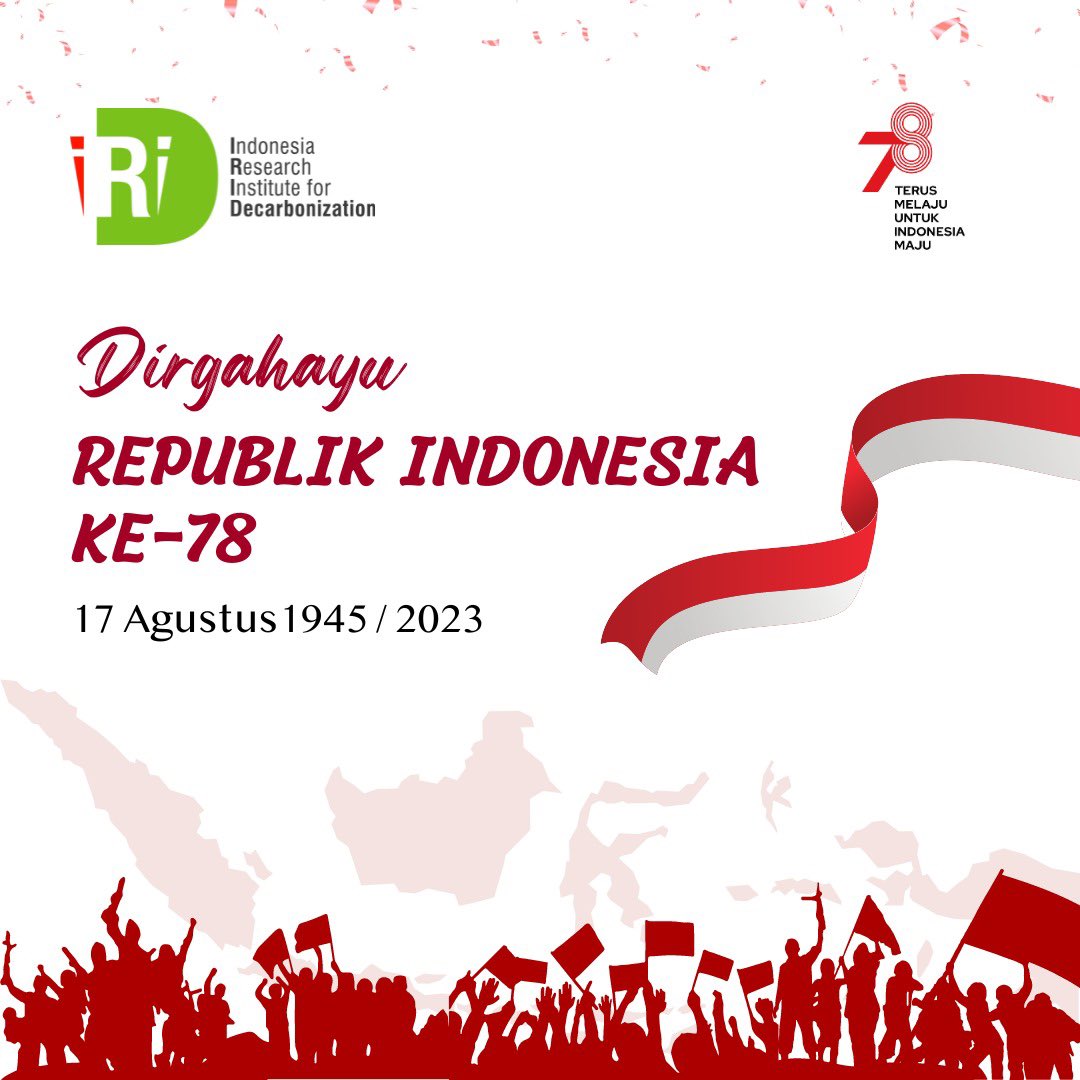 Terus Melaju untuk Indonesia Maju 🇮🇩 Dirgahayu RI ke-78! Mari kita bahu-membahu membangun Indonesia yang lebih maju, tangguh, dan berkelanjutan. Merdeka! 🇮🇩 #DirgahayuRI78 #17agustus #IndonesiaMaju #tangguhiklim