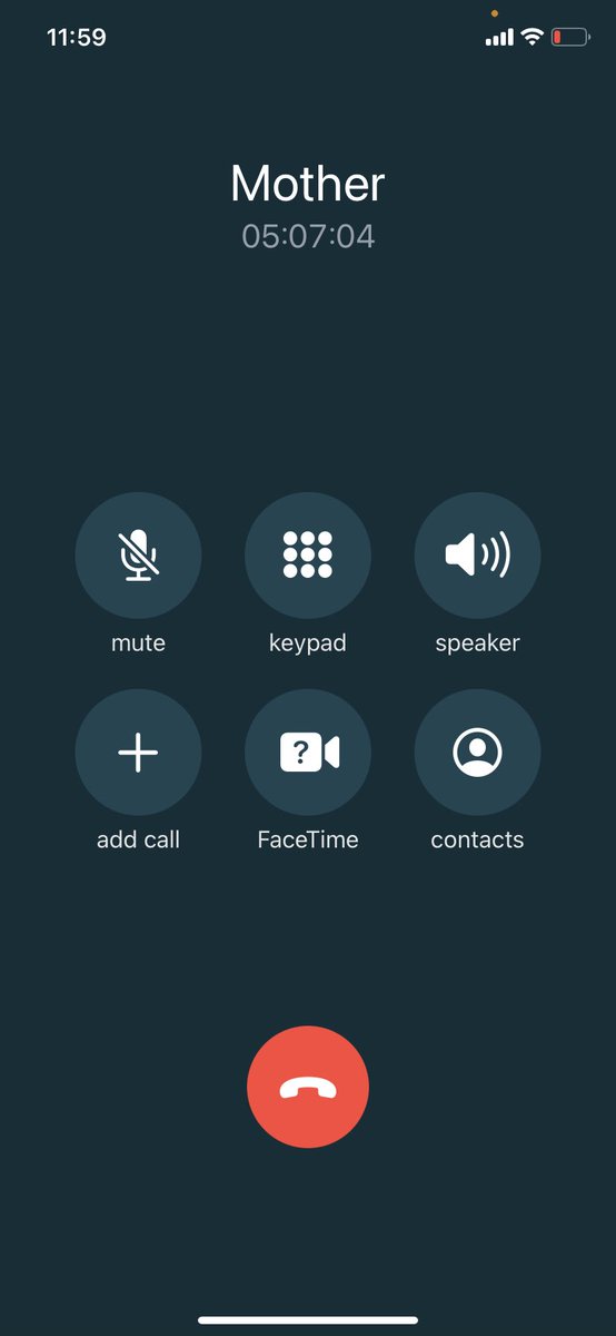 Long calls with her😍