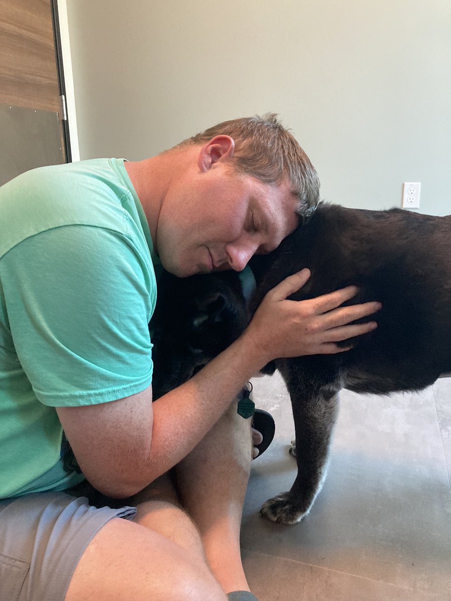 jackparshall's tweet photo. Said goodbye to my best friend today. https://t.co/aP1wPvMmd5