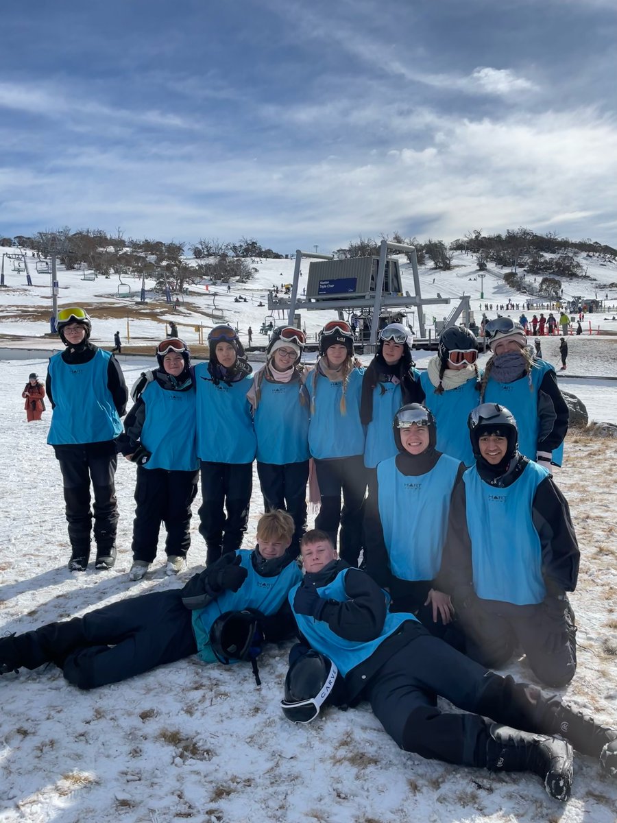 emhs8584's tweet photo. Day 1 of Elizabeth Macarthur High School's Snow Camp 2023. 
The sun is shining, and we are all ready for lessons. https://t.co/HPzws7oEeX