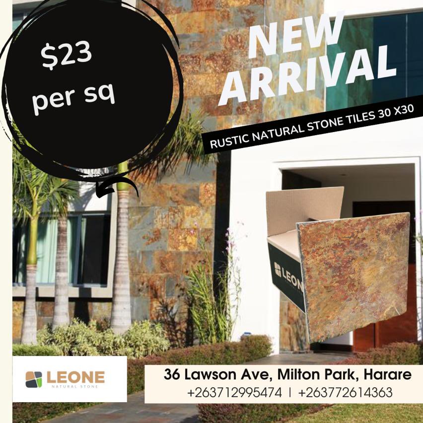shoopynator's tweet photo. New arrivals at @leonestonesZW . Beautiful natural stone tiles https://t.co/owrjlh0nhA