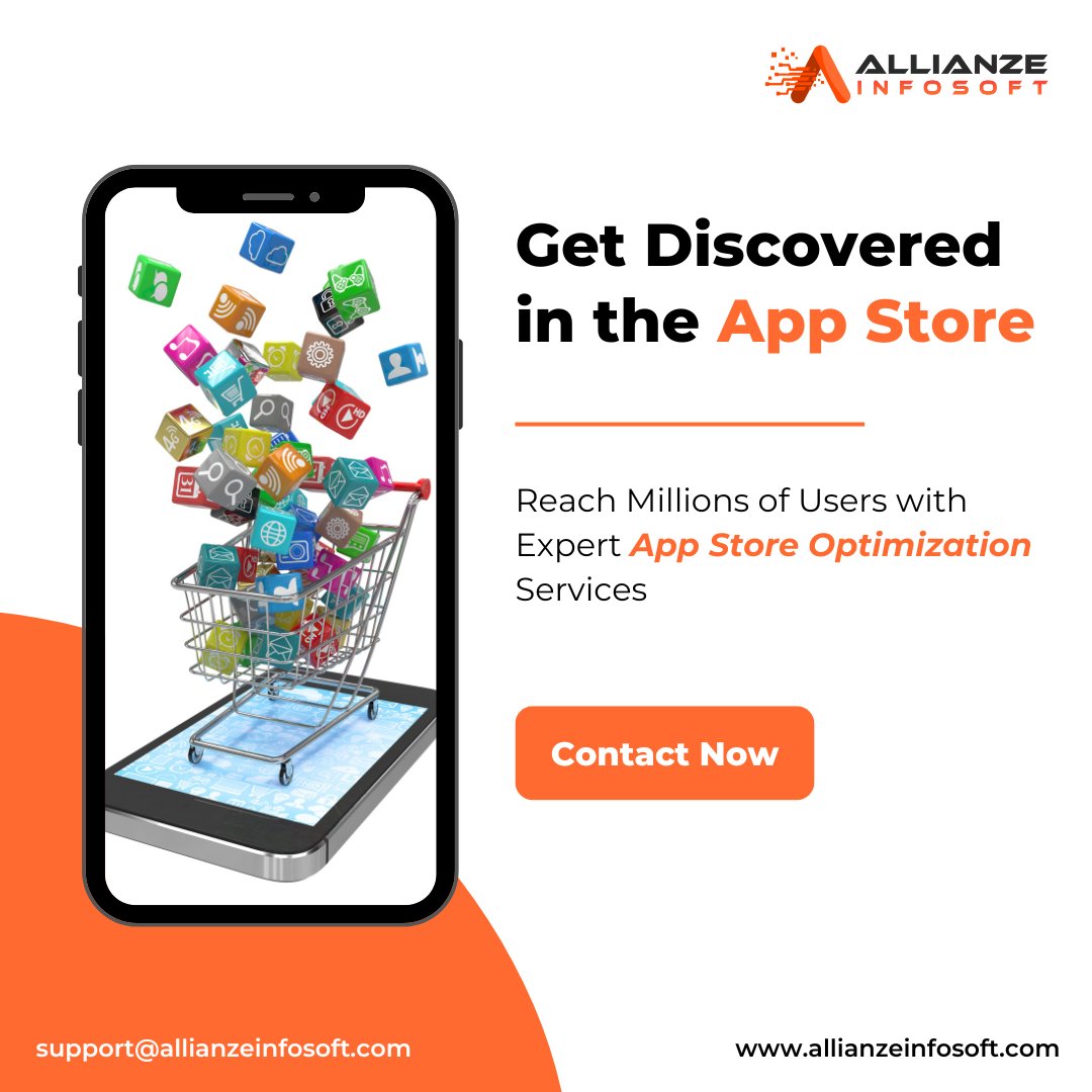 allianze_info's tweet image. 🚀 Boost Your App Discoverability in the #AppStore 📈

Struggling to get found? @allianze_info&apos;s #AppStoreOptimizationServices analyze your app data &amp;amp; competitors to develop a customized strategy to help you get noticed &amp;amp; rank higher.

#ASOServices #ASO #AppStoreOptimisation