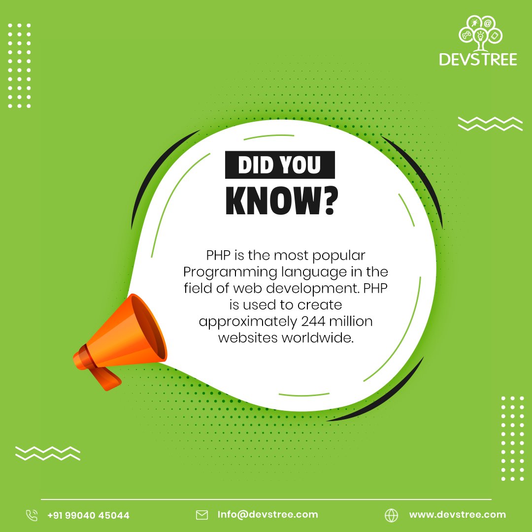 devstreeit's tweet photo. Did You Know?๐ค
Expand your knowledge with our captivating insights! Follow us for more information .
.
.
.
#didyouknow #didyouknowfacts #didyouknowdaily #didyouknowthis #php #phpfacts #phptrends #phpdeveloper #devstreeitservices #devstree #india https://t.co/deEUWbiJhx