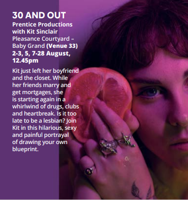 CSSDLondon's tweet image. 30 and Out, Produced by Rebecca Prentice @prenticeprods #CSSDEdinburgh #CSSDAlumni