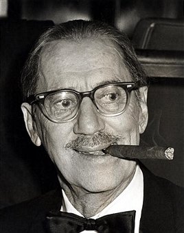 #GrouchoMarx writing in #Variety 1947: 'I've seen the next generation- perhaps it's just as well if the whole thing ends right here'