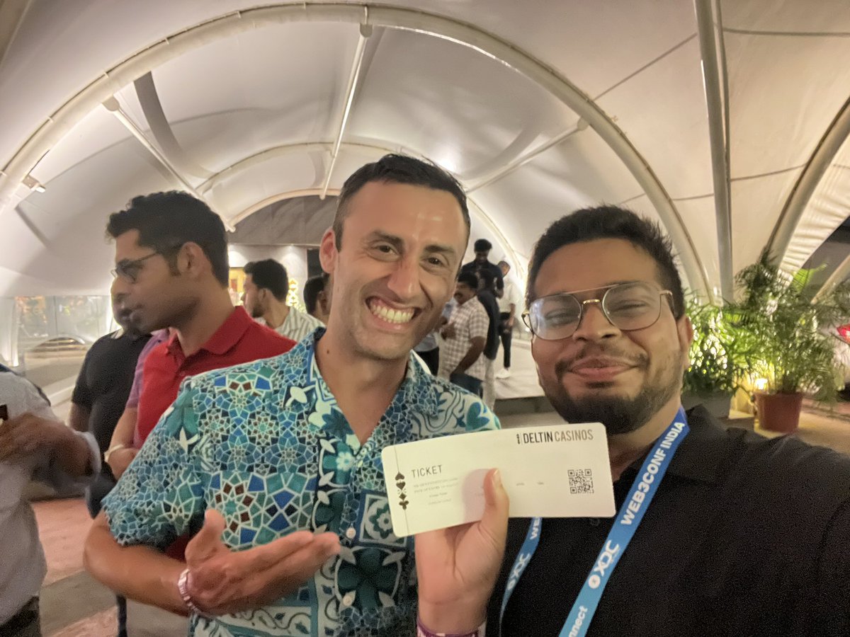 PiyushKhede's tweet photo. Indeed it was a great @web3conf_india conference had so much fun, new experiences,more knowledge, really inspiring people. Its a thing that you can't wrap in a tweet.🚀#web3community https://t.co/nIAatumtaI