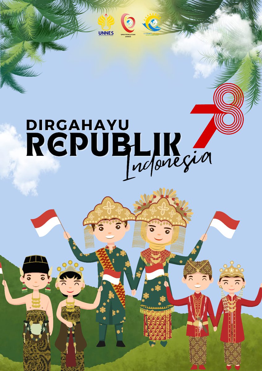 ukmp_unnes's tweet photo. [Dirgahayu Republik Indonesia Ke-78]

Selamat hari kemerdekaan Indonesia ke-78. Terus Melaju untuk Indonesia Maju

#harikemerdekaanindonesia 
#UKMP2023 
#ukmpunnes2023 
#ukmpenelitianunnes https://t.co/hwS0UA5ryZ