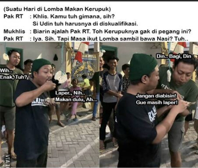 onecak's tweet photo. Anak kos ikut Lomba 17 agustus https://t.co/JlqAogAlx5 https://t.co/7bmnwybNP0