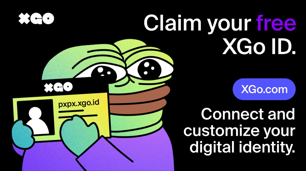 XGo_official's tweet photo. XGo ID uses ENS technology to replace complicated crypto wallet addresses with simple, memorable identifiers of your choice.

Learn how you can claim your free XGo ID and send crypto as easily as sending a text message at https://t.co/aSX2n0kSx9. https://t.co/x3Al8Au7Sd