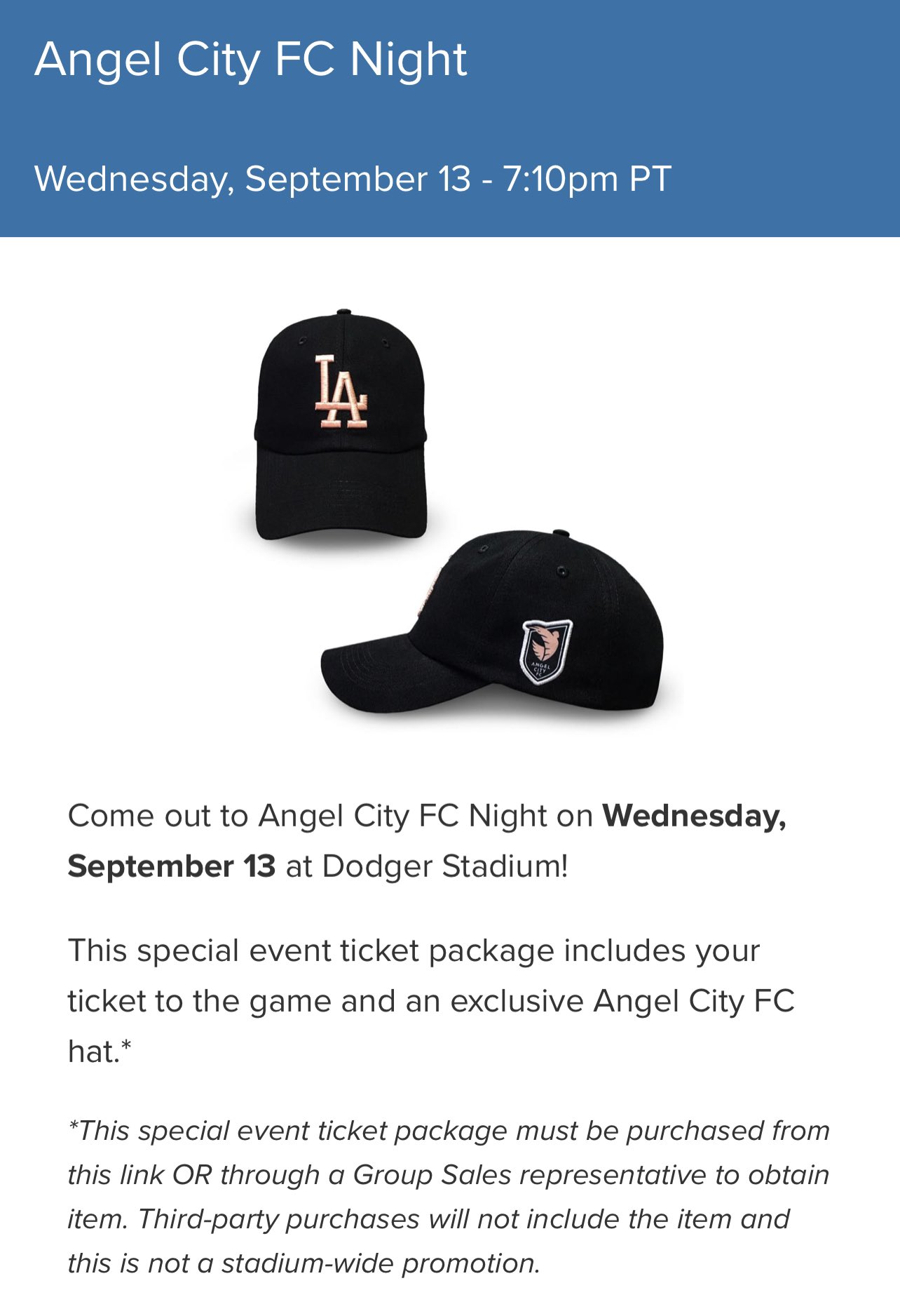 Angel Dodger Tickets