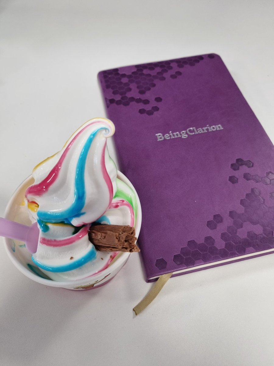 When Mr Whippy stops by the office! #being clarion