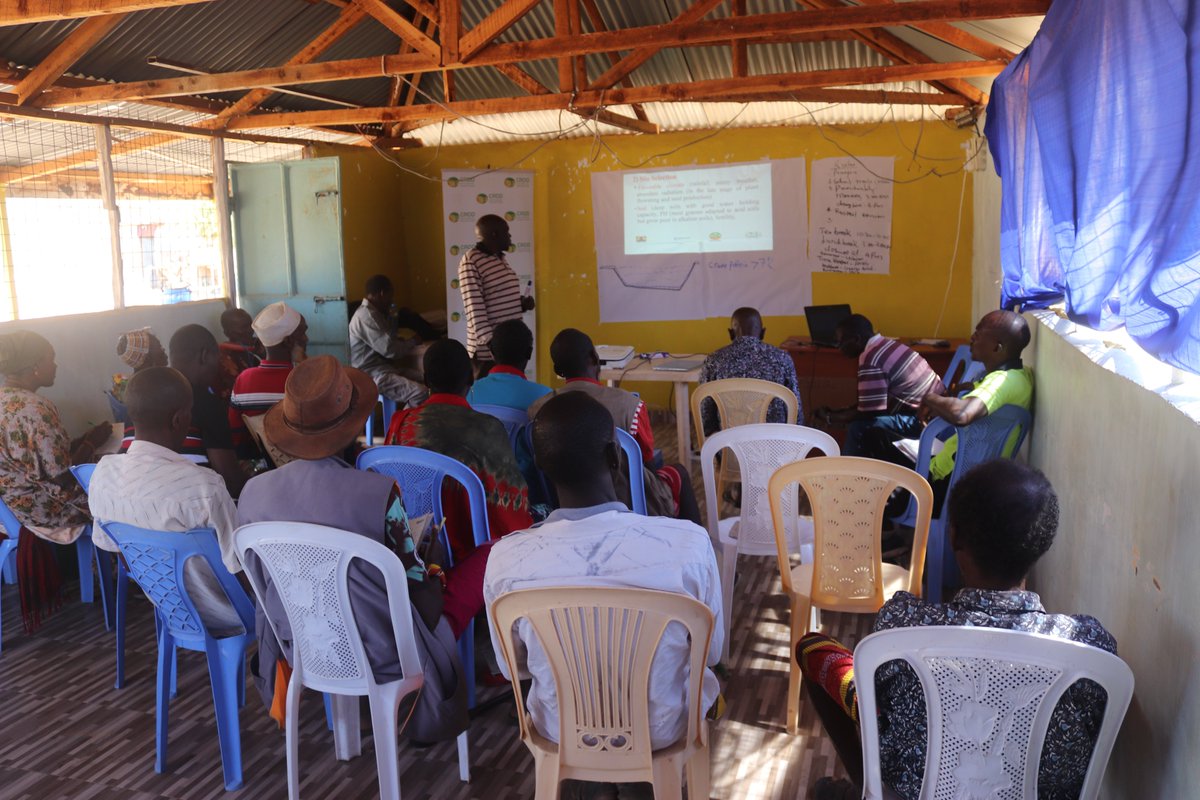 Fodder production/Management, Marketing and Value addition training done at Sololo and Ngurunit Seed4range-Project sites through Centre for research and Development in Drylands with Dept of Livestock and KARLO-Marsabit.