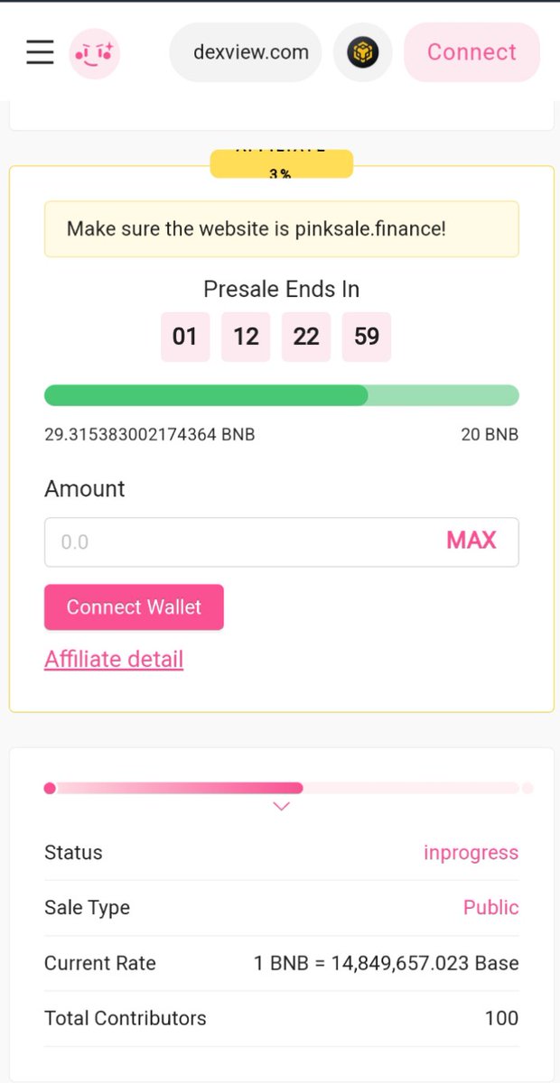 rebasechain's tweet photo. We are very happy to announce that we have reached 100 Holders .. Let's reach 1000+ Holders before launch 🔥🔥 

Buy - https://t.co/eskAqqvrkf

#BASE #Rebasechain #Fairlaunch #BSC https://t.co/njHAFyA9to