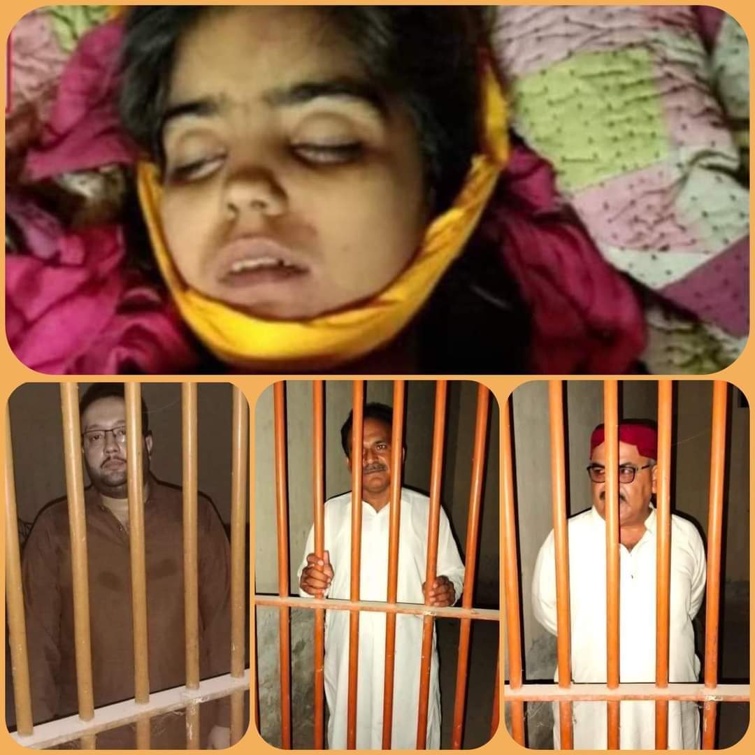 AdnanA_007's tweet photo. رانی پور میں 10 سالہ ملازمہ تشدد کیس میں پیر اسد شاہ کی گرفتاری کے بعد لاپرواہی برتنے والے SHO اور ڈاکٹر کو بھی گرفتار کر لیا گیا ہے گرفتار ڈاکٹر نے ملزم کی سپورٹ کرتے ہوئے بچی کی موت کو بیماری قرار دیا تھا اور میڈیکل،پوسٹ مارٹم نہیں کرایا.آج عدالت سے قبر کشائی کی اجازت لے کر پوسٹ مارٹم کیا جائے گا مقدمے میں قتل اور تشدد کی دفعات شامل کی گئی ہیں
#JusticeForFatima