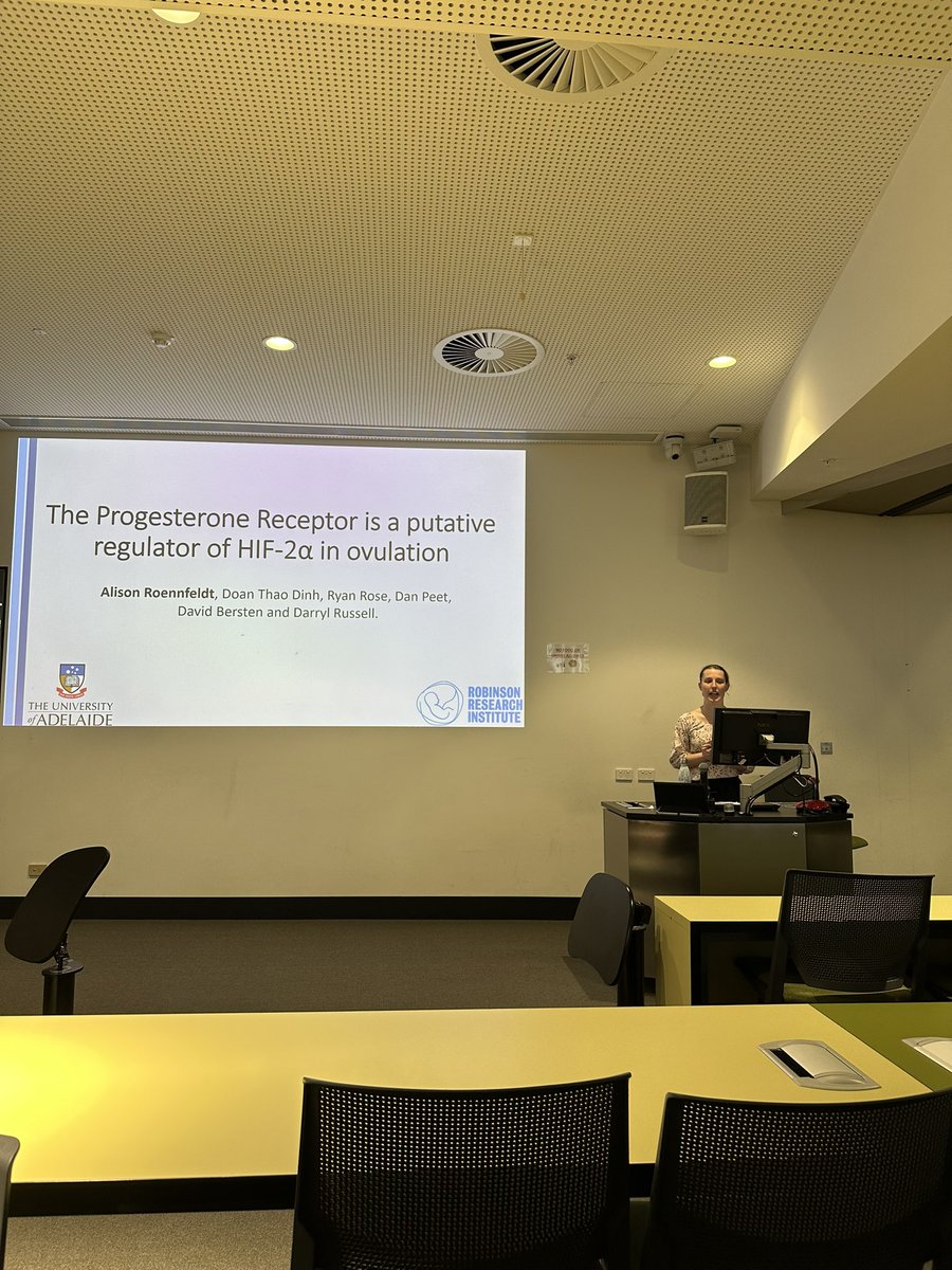 An amazing start to the <a href="/AdelaideProtein/">Adelaide Protein Group (APG)</a> Group #APGawardsfest with our guest speaker Dr Adrienne Sullivan and student finalists <a href="/BNTrowbridge/">Brooke Trowbridge</a>, Laura Inglis, Susie Grigson and <a href="/AliRoennfeldt/">Alison Roennfeldt</a> @BMGLABTECH <a href="/ATAScientific/">ATA Scientific</a> <a href="/ITSASBMB/">ASBMB</a>