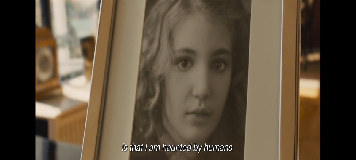 Haunted by humans.