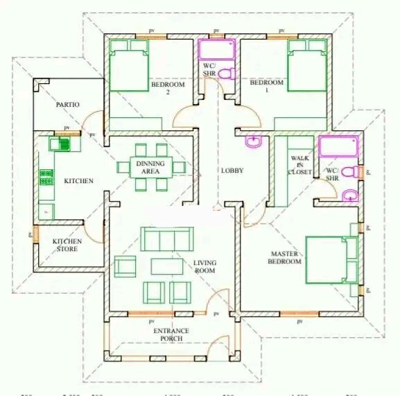 3BEDROOM HOUSE COST?

A 3bedroom house typically comprises of three main bedrooms with master being en suite, a living room, dining, kitchen, common toilet &amp; bathrooms. Many are annoyed because professionals have never answered openly the question "How much can 3BDR house cost?"
