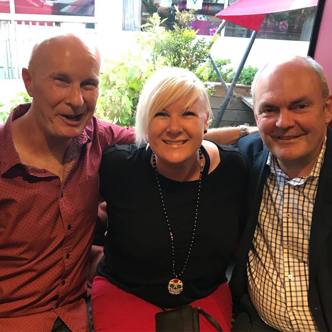 Steven Joyce came into the studio today! 🙌

Some of you might know that Steven and I go way back - he gave me my first ever job in radio at Energy FM in New Plymouth… then hired me to help launch The Edge!

He's even written about me in his book ‘On the Record’, grab a copy!