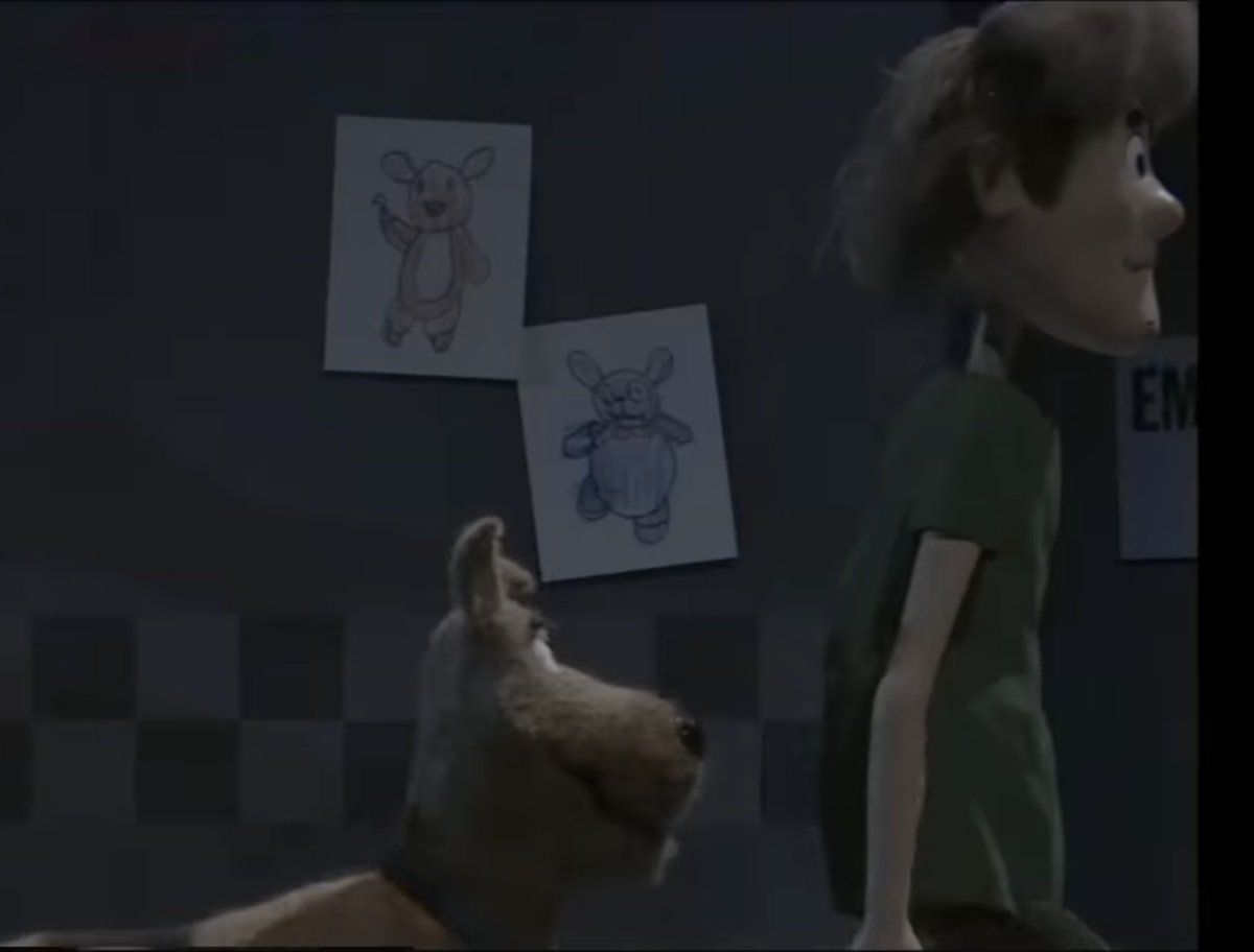 Eagtab's tweet photo. All of the drawings in Springtrapped were done by my 10 year old brother Hosea Tilghman! https://t.co/IeTEAnTJ5H