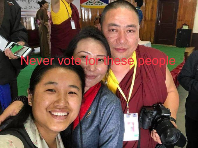 TibetPeople's tweet photo. @dundhamdul Today #Rangzen activists are #Khampa Gangsters who want to controlled our #CTA & destroy our #Democracy, as well HH @DalaiLama’s Institution, #India Govt must pay more attention on those Criminals working with #China.
#FreeTibet #XiJinping #TPiE #NPDT #TYC #TWA #SFT #US #EU #UN https://t.co/GdgwLaX8wI