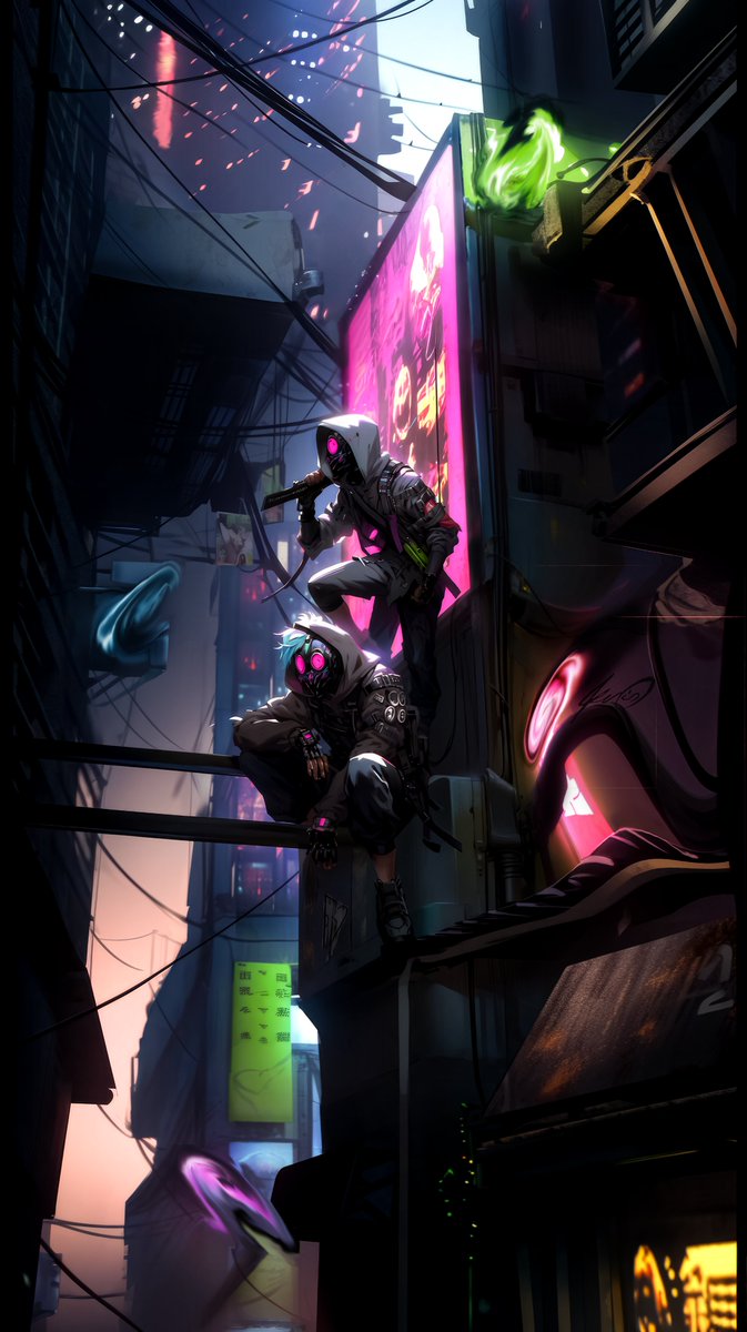 Gm chooms

The Watchers have detected multiple dimensional anomalies in the Neon City.
Techminds believe they herald the arrival of a new tribe...

Neon Madness:
"Japan town" ⛩️(9)