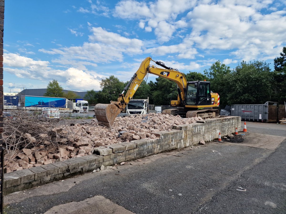 Work being carried out at our Midlands site!
It all got a bit loud 🎧