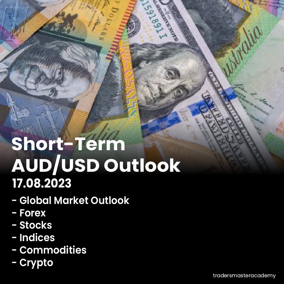 tradersmaster_'s tweet photo. 17.08.2023 -Thursday✨
Short-Term AUD-USD Outlook 📈

💁‍♀️Watch it in the link below！🔥
https://t.co/qBf78QZDVj https://t.co/JlDZ4RfMLy