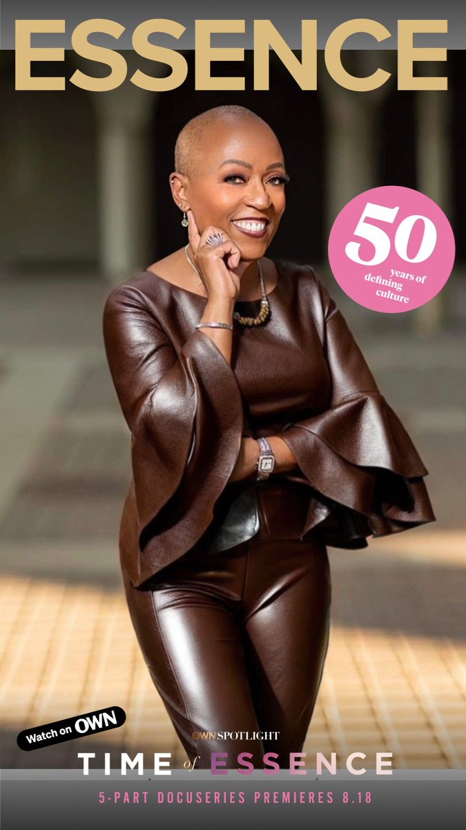LABOSSPRENEUR's tweet photo. Essence Celebrates 50 Years of Defining Culture-

💫 Tune In Next Friday, August 18 

💫 OWN: Oprah Winfrey Network is premiering

A 5-part docu-series looking back at the prolific 50-year history of Essence
#owntv 
#timeofessence 
#essencemagazine 
#essence 
@Essence
@OWNTV
#own https://t.co/fQut0SkwMI
