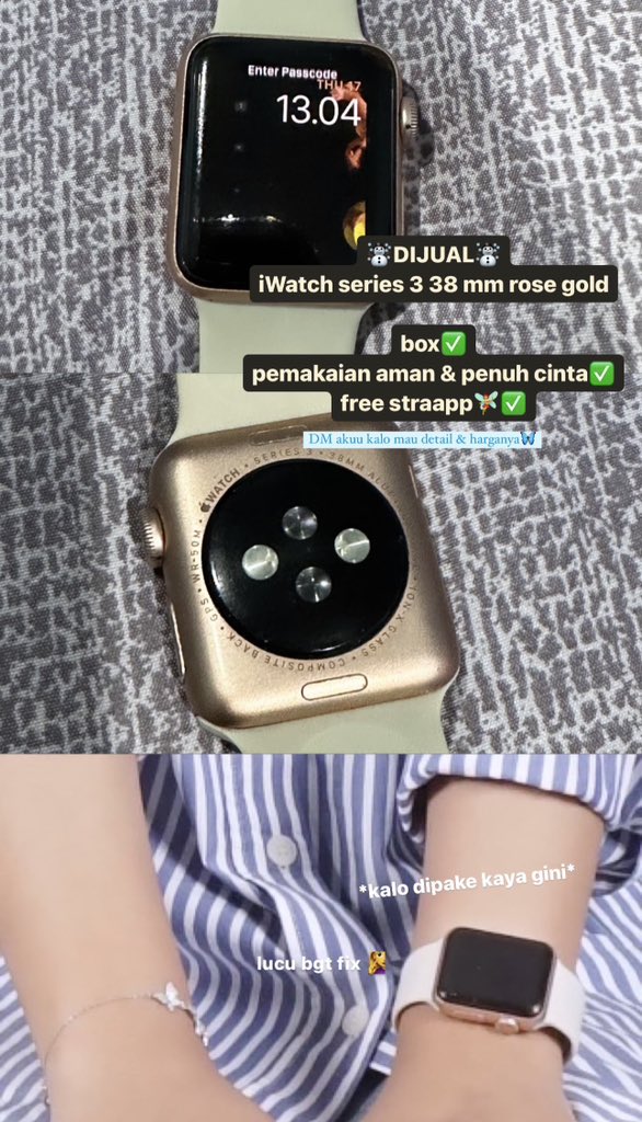 manataumau's tweet photo. WTS IWATCH https://t.co/wMJ97Nvqqs