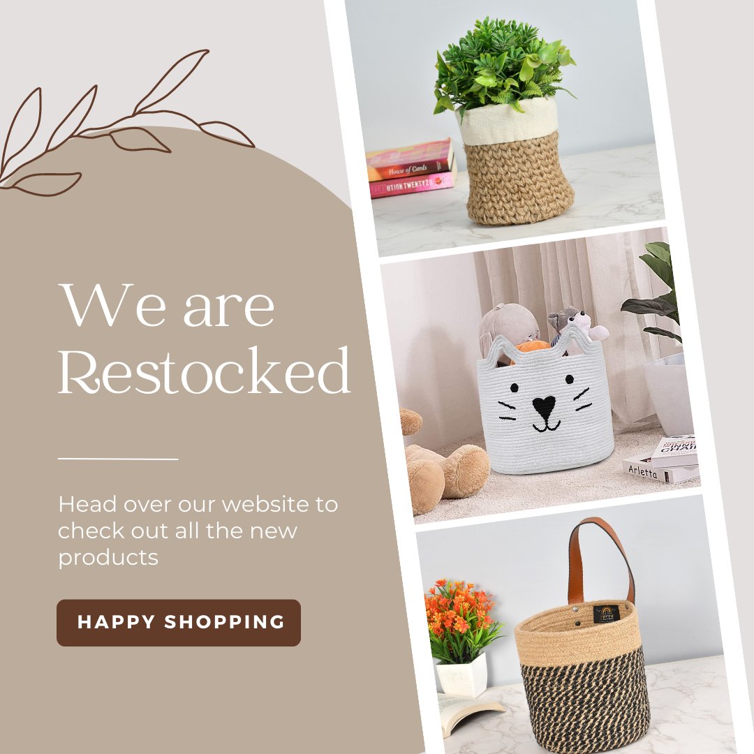 We have ample stock for each product now. Please visit our website and buy amazing and unique products. Also you can DM us for some great discounts...
.
.
.
.
.
.
yarratextiles.com.au

#restocked #shopnow #newarrivals #backinstock #limitedavailability #getitbeforeitsgone