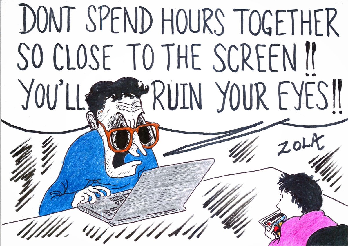 #eyecare #dryeyes #parentingtips  #parentslife #kidsonline  #DigitalEconomy
CARTOON : PARENTS NOWADAYS