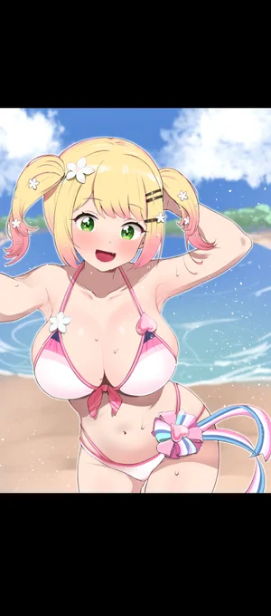 ねねちアレンジ水着せくしー#ねねアルバム背景なしは↓ 