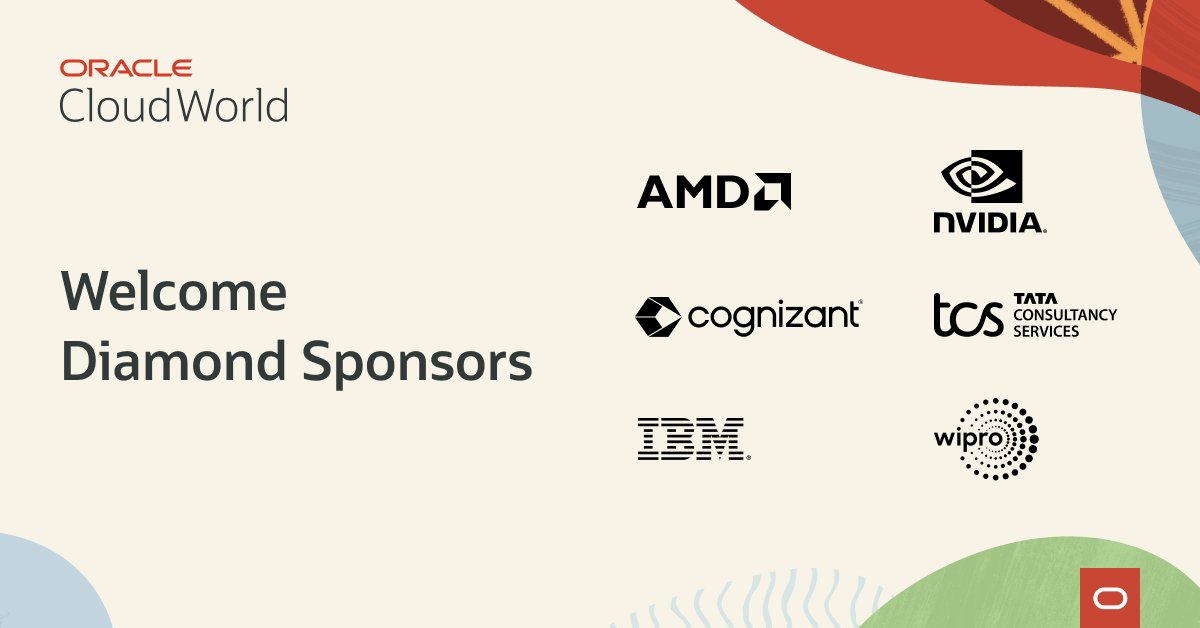 balbirsingh's tweet photo. We can't wait to welcome our Diamond sponsors to Las Vegas for #CloudWorld! https://t.co/jEgxqVoFPm https://t.co/1Bch94I7TL