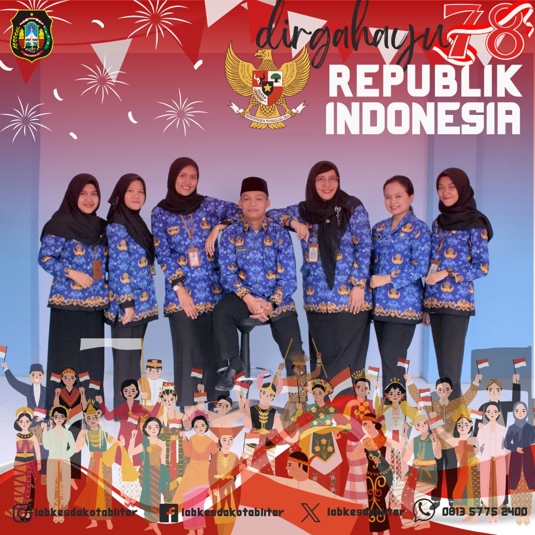 labkesdablitar's tweet photo. Hallo #sobatlabkesda 
Salam Merdeka..

Marilah kita teruskan perjuangan dan semangat para pahlawan bangsa dengan menciptakan karya yang membanggakan bagi indonesia

DIRGAHAYU KE-78 REPUBLIK INDONESIA

#merdeka #dirgahayurepublikindonesia78 https://t.co/FFZbafQwNA