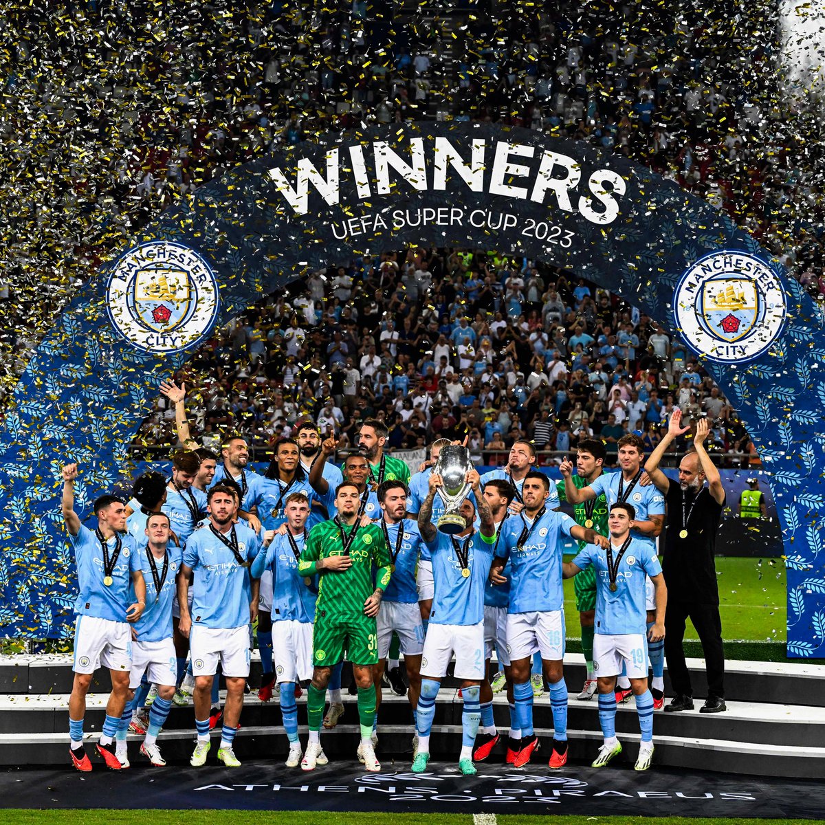 Manchester City’nin rüya sezonu 🏆 FA Cup 🏆 Premier League 🏆 Şampiyonlar Ligi 🏆 UEFA Süper Kupası