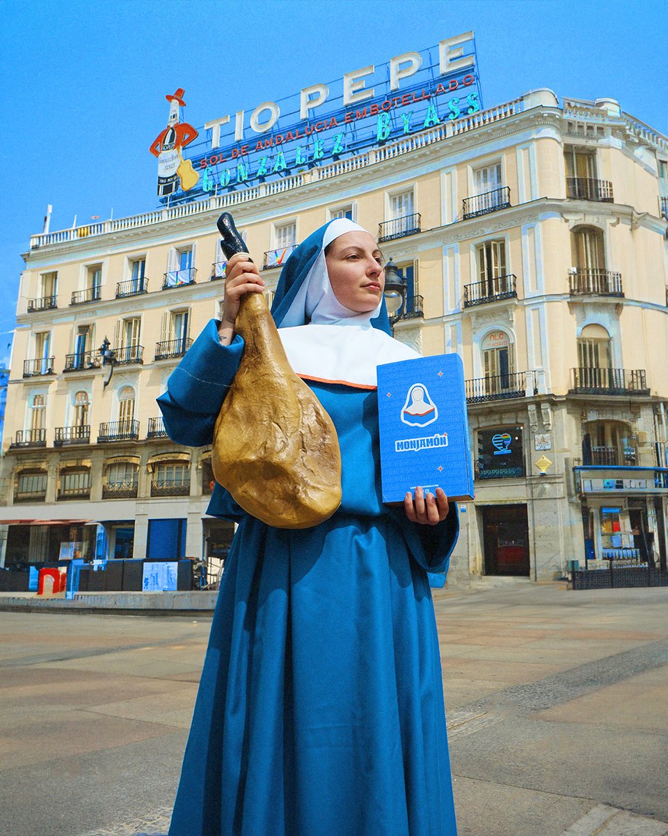 He ido a Madrid a regalar jamón y no había ni Dios. Adjunto pruebas