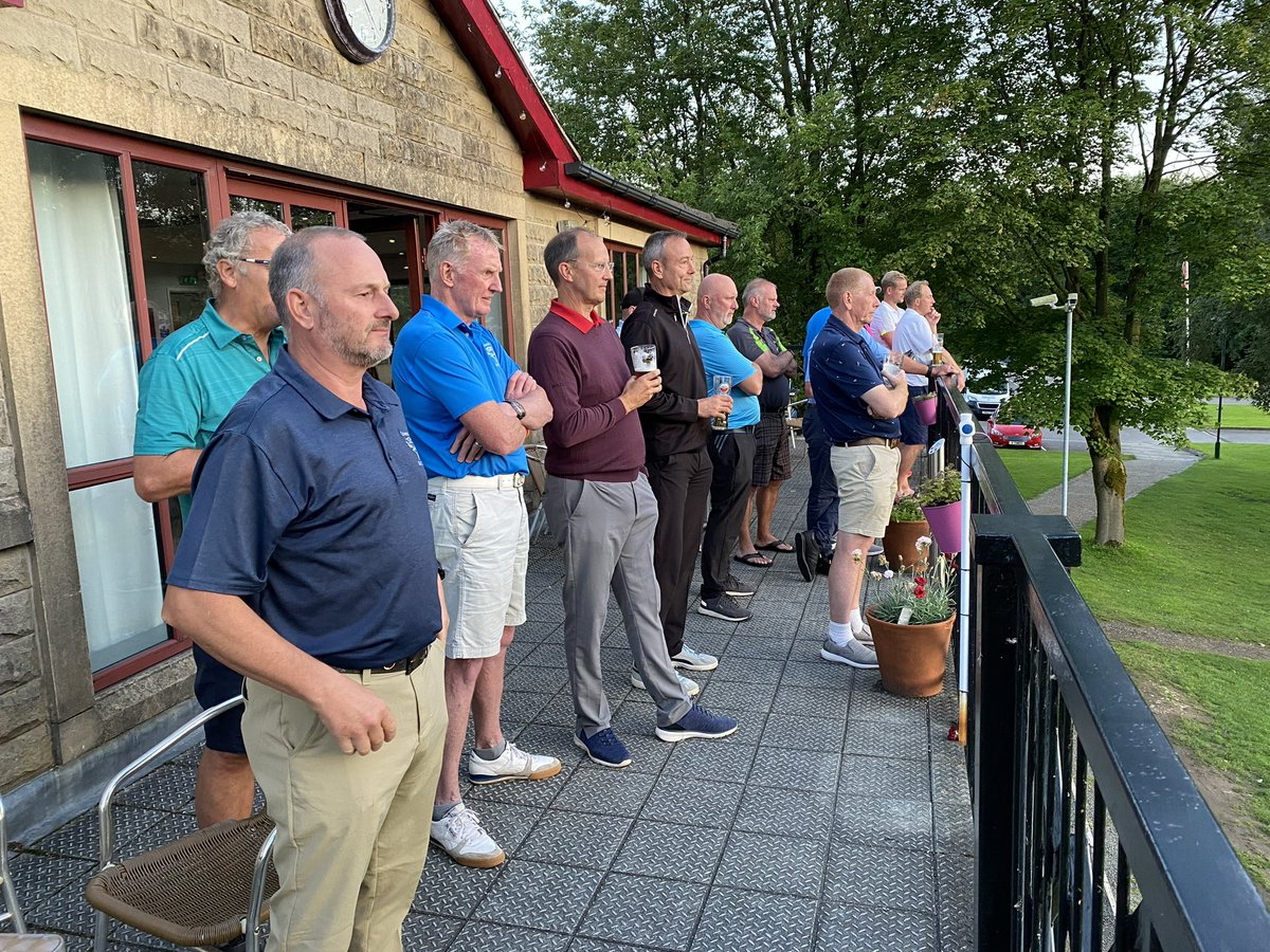GrendonBnB's tweet photo. @CavGC @Chapelgolfclub @MarpleGC @GolfDerbyshire @derbyshiregolf Waiting for the final pair to come in. https://t.co/Qhxue4Yaqs