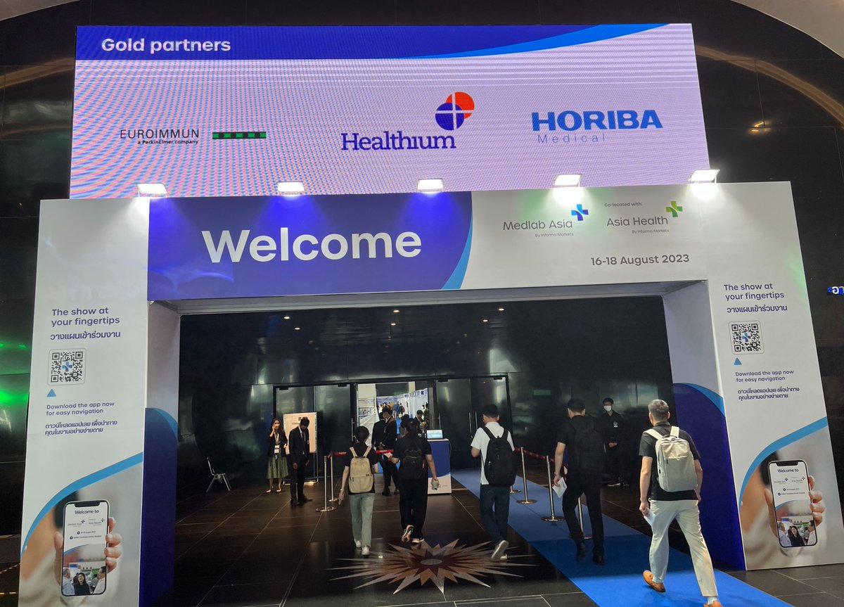 horibamedical's tweet photo. #MedlabAsia 2023 - HORIBA Medical showcases its POCT systems at booth H7. D12. Experience our easy-to-use systems, suitable for clinics, hospital laboratories, and emergency settings! 📩 Invitation (PDF): https://t.co/6IGwyFAL4x 
@MedlabSeries https://t.co/yKazXwRD7L