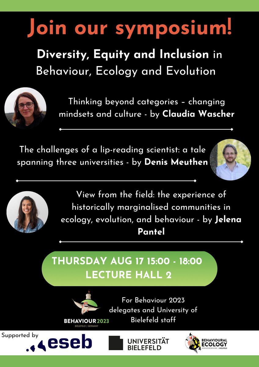 Come join us this afternoon at the #Behaviour2023 to talk about diversity, equity and inclusion! #EDI