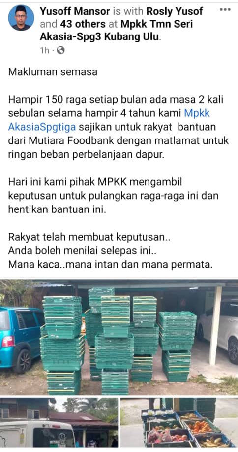 akurazal's tweet photo. Cakaplah apa korang nak cakap yang ini tak betul, politik ini marathon bla bla bla, namun aku sangat faham perasaan team MPKK Taman Seri Akasia, Pulau Pinang ni. https://t.co/DMqtV0VRGV