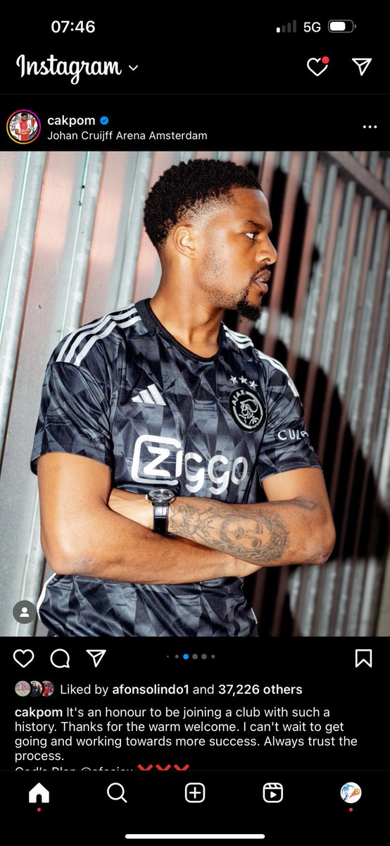 Big move for <a href="/cakpom/">Chuba Akpom</a> once a gunner always a gunner his displays since he left Arsenal have been some what impressive and now he’s been rewarded him with a move to Ajax. Good luck on your next chapter 🙌🫡