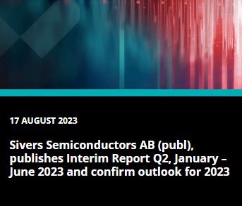 Our Q2 report has been published. 91 percent growth year-to-date - confirming 100 % growth out­look! sivers-semiconductors.com/press/sivers-s… sivers-semiconductors.com/investors/inte…