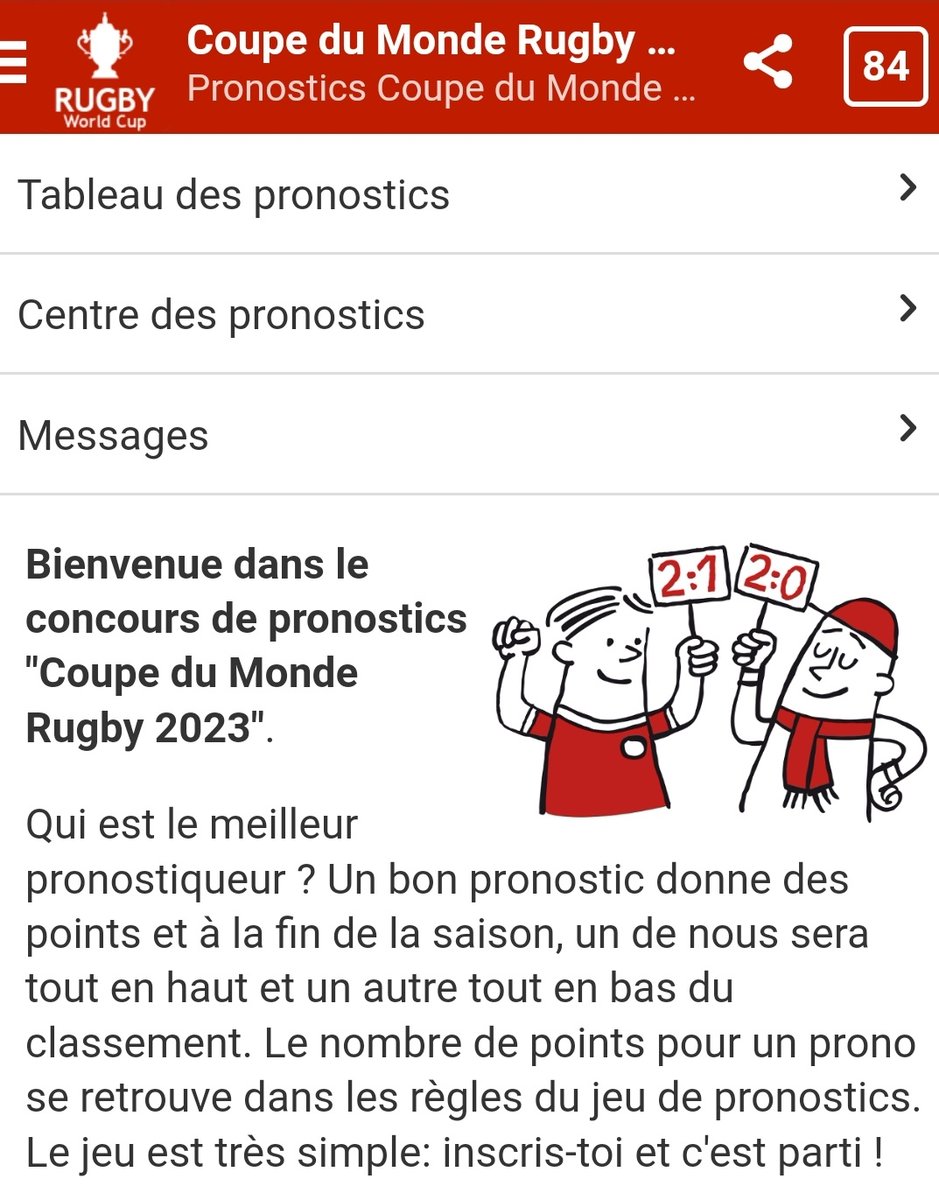 Kicktipp: Pronos entre amis tweet media