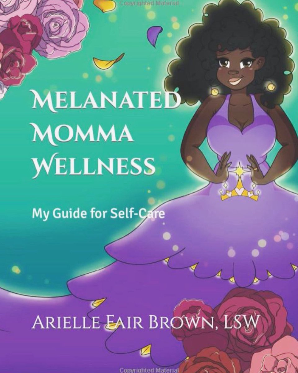 lavanamc's tweet photo. Book cover for an adult coloring book/mother wellness and self care. https://t.co/c0CupbJsMP