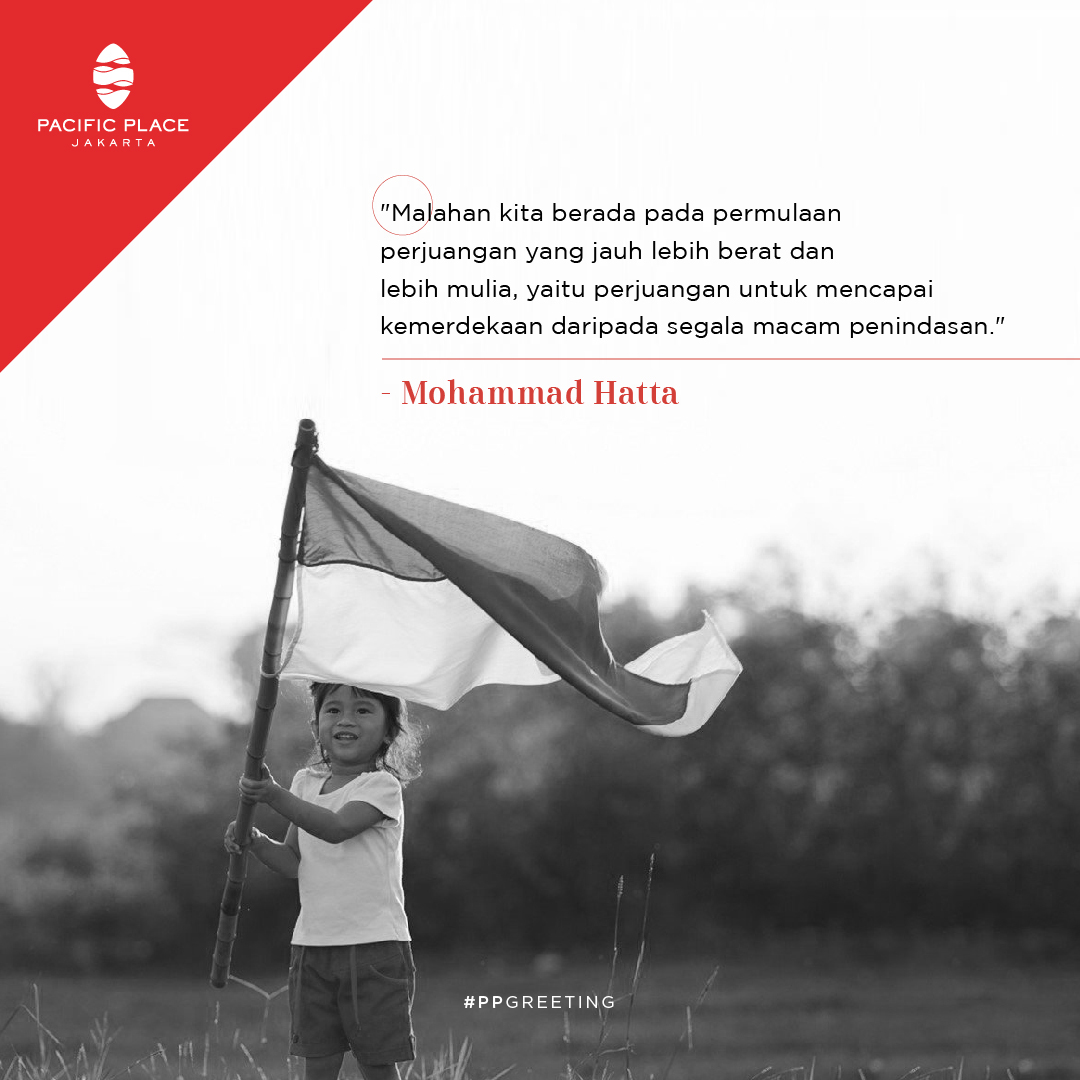 Biarlah perjuangan ini terus kami lakukan sebagai putra-putri bangsa untuk negeri yang maju dan makmur ​​​​​​​​​

DIRGAHAYU 78th Republik Indonesia. Terus Melaju Untuk Indonesia Maju. MERDEKA! 🇮🇩
.
#pacificplacemall
#pacificplacejakarta
#pacificplace
